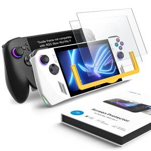 lot 14082 image: JSAUX Screen Protector for ROG Xbox AllyROG Xbox Ally X (2025)  ROG Ally 2-Pack, Ultra HD 9H Hardness Tempered Glass Protector, 7 inch Anti-Scratch Screen Protector for ROG Ally X