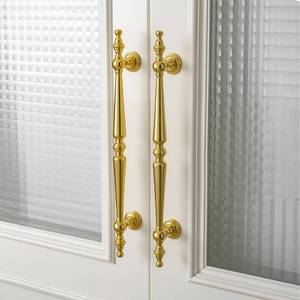 lot 2113 image: Shimeyao 10 Pack Gold Cabinet Pulls 5(128mm) Hole Center Vintage Cabinet Pulls Handles Drawer Handles Closet for Kitchen Bathroom Drawer Dresser Pull Hardware Hole Center