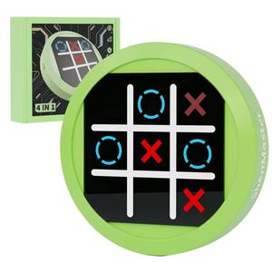 lot 2122 image: ShenMaster 4-in-1 Tic Tac Toe Electronic Game, Handheld Puzzle Game,Portable Travel Games for Kids & Adults Ages 3,Board Games Gift Idea for Brain Training and Memory Growth