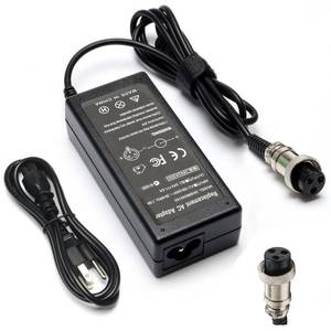 lot 4384 image: Janboo 24V Scooter Battery Charger Compatible for Razor E100 E200 E200S E175 E300 E300S E125 E150 E500 PR200 E225S E325S MX350 MX400 Dirt Bike, Dirt Rocket, Pocket Mod, Sports Mod Power Supply Cord