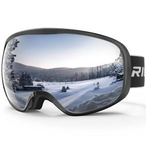 lot 4425 image: RIOROO Ski Goggles Snowboard Goggles for Men Women Adults Youth,Over Glasses OTG100% UV ProtectionAnti-fogWide Vision