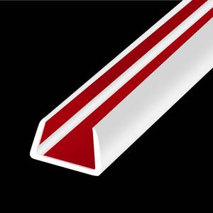 lot 6175 image: Rubber Edge Trim, Flexible Self Adhesive U Shaped Peel and Stick Edge Banding, 12(12.7mm) Wide U Channel Edge Protector, Baby Proof Edge Guards for Woods, Plywood, Furniture, 20Ft, White