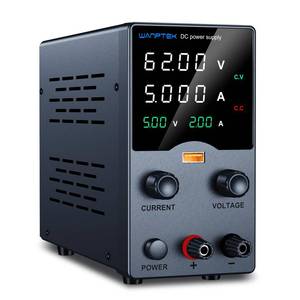 lot 6192 image: Wanptek DC Power Supply Variable 62V 5A, Bench Power Supplies with Encoder Adjustments Knob, USB Fast Charge Port with Output Current Display, 4-Digit LED Display