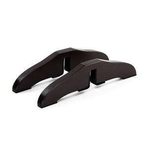 lot 6250 image: WELLAND Support Feet for 360 Degree Configurable Gate Collection, Espresso, A Pair