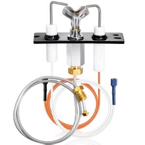 lot 6292 image: Hiorucet IPI Pilot Assembly 2090-012 Natural Gas for Heatilator, Heat-N-Glo, Quadra-Fire, Outdoor Lifestyle and Majestic Fireplaces Parts, Heatilator NDV4236I Pilot Assembly Igniter SRV2090-012.