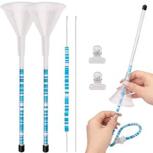 lot 6337 image: FOWSRHRG Beading Funnel, Beading Tools Kit for Clay Bead, 2 Pcs Clay Beading Tool Set for Jewelry Making Clay Beads Bracelets and Nacklaces Making,Beading Needles,Clip