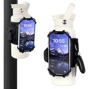 lot 6480 image: Magnetic Gym Water Bottle Bag & Holder �� Magnetic Water Bottle Sleeve & Sling Pouch with Detachable Phone Holder  FitWallet