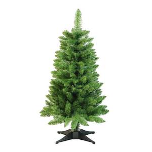 lot 7271 image: Small Christmas Tree 3FT Artificial Desktop Xmas Tree for Holiday Decor 160 Branch Tips,Green