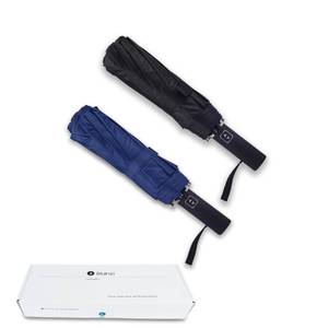 lot 13236 image: Bluinzi 46 Inch Compact Umbrellas for Rain - Travel Small Umbrella - Automatic Folding Umbrella - Windproof Portable Umbrella, Double 10-rib