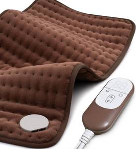 lot 14224 image: Heating pad for Back, Neck, Shoulder, Cramps and Leg Pain Relief, Heat Pads Christmas Gifts for Women, Men, Mom, Dad, Auto-Off,Machine Washable,Moist Dry Heat Options,Extra Large 12x24