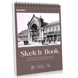 lot 14250 image: Sketch Book 8.5�11 inch, Spiral Bound Sketch Pad 50 Sheets (68lb100gsm), Acid-Free Sketchbook for Drawing Painting Sketching, Art Paper Drawing Supplies for Teens Adults Artists Ideal Gifts