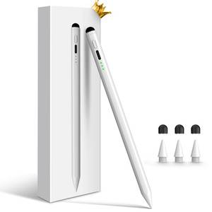 lot 14294 image: Pencil for Apple iPad 11th10th9th, 2X Fast Charge Stylus Pen for iPad, Palm Rejection, Tilt Sensitivity, Compatible with iPad A16109876, Pro M41312.911, Air M3M2543, Mini 765