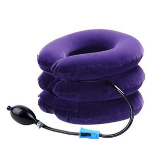lot 14311 image: Cervical Neck Traction Device Inflatable Neck Stretcher, Easy to Use for Chronic Neck and Shoulder Pain Relief Traction Spine Alignment, Neck Cervical Brace��Purple