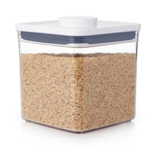lot 14315 image: OXO Good Grips POP Container - Airtight Food Storage - Big Square Short 2.8 Qt Ideal for 5 lbs of sugar, cookies or crackers
