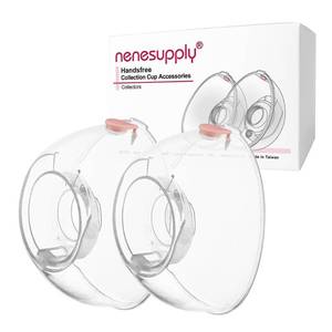 lot 14348 image: Nenesupply Collectors for Handsfree Wearable Collection Cups. Work with Nenesupply Handsfree Wearable Collection Cups Only. Made of Food Grade Material. Handfree Pumping Leak Proof. Hold 180ml  6oz