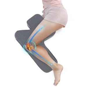 lot 3830 image: HOMBYS Leg Pillow for Sleeping, 4 Thick Z Shape Memory Foam Knee Pillow for Side Sleeper Helps Spine Alignment and Offer Full Body Support, Relief Pressure, Removable Cover Machine Washable, 4 Thick