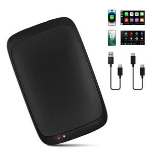 lot 4125 image: VCARLINKPLAY 3 in 1 Wireless Carplay Adapter, Carplay AI BoxAndroid Auto Wireless Adapter for iPhone iOS 9, WiFi Connect, Plug-Play, Support YouTubeNetflixGoogleTF Card Fit for Car, 216G