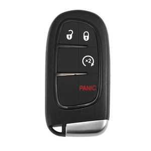 lot 4170 image: X AUTOHAUX 433MHz GQ4-54T Replacement Keyless Entry Remote Car Key Fob for Jeep Cherokee 2014-2022 4 Buttons WDoor Key 4A Chip GQ454T