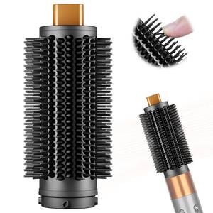 lot 4212 image: ZEPHBLOW Upgraded Round Volumizing Brush for Dyson Airwrap, Round Brush Attachment Compatible with Airwrap HS010508, Flexible Bristles for Root Lift Volume Frizz Control Styling Volumizing