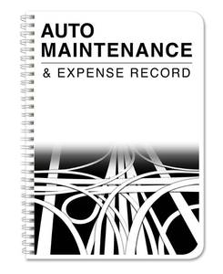 lot 4276 image: BookFactory Auto Maintenance and Vehicle Maintenance Log BookCar Maintenance & Expense Tracker Record Book and Logbook - 5 x 7, 100 Pages, Wire-O (Made in USA)