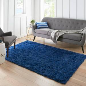 lot 5296 image: Ophanie Blue Rug, Boys 3x5 Rugs for Bedroom Royal Dark Blue Carpet Nursery Aesthetic, Kids Playroom Navy Area Rugs for Girls Teen Home Decor