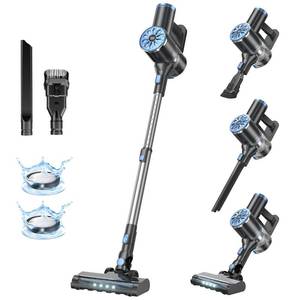 lot 5323 image: VIPSUN Cordless Vacuum Cleaner with Self-Standing, LED Screen Stick Vacuum Cleaners for Home, Lightweight Powerful Suction Vacuum, 6-in-1 Rechargeable Vacuum for Carpets, Pet Hair, Hardwood Floors