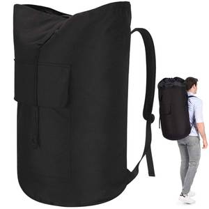 lot 6143 image: Backpack Laundry Bag, 115L Heavy Duty Extra Large College Laundry Backpack, Dirty Clothes Bag with Shoulder Straps, Laundry Hamper Bag with Drawstring Closure for College Dorm, Apartment, Laundromat