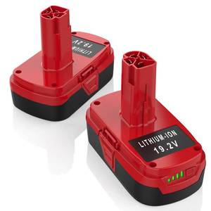 lot 6146 image: energup 2Pack 19.2V Replace for Craftsman 19.2Volt Battery Lithium 3.5A for C3 XCP for 130279005 1323903 130211004 11045 315.115410 315.11485 for 19.2V Craftsman Battery