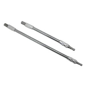 lot 6210 image: AUTOTOOLHOME 2pc Flexible Extension Drill Bit Holder Flex Shaft Impact Driver for Hand Ratchet Screwdriver Bits Quick Change Magnetic 14 Hex Shank