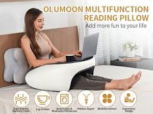 lot 7273 image: Olumoon Reading Pillow Support Cushion