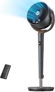 lot 3853 image: Dreo Polyfan 61SS Smart Pedestal Air Circulator Fan