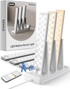 lot 6108 image: Ezvalo LED Motion Sensor Light 6-Pack