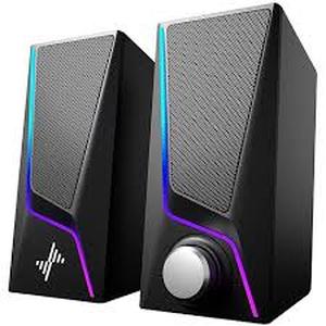 lot 6159 image: Nylavee SK400 RGB Computer Speakers