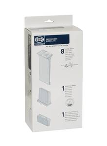 lot 3921 image: Genuine Sebo K Series Vacuum Cleaner Paper Dust Bags X 8 & Filters 6695Er