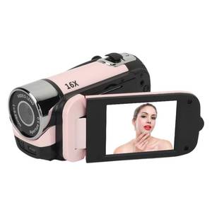 lot 4323 image: EIMSOAH Vintage Video Camera Camcorder, 16Mp Cam Corder, 1080P Digital Camera, 2.4 Inch Rotatable Screen Camcorder, 16X Zoom HD Video Recorder with Fill Light for Teens Beginner Adult