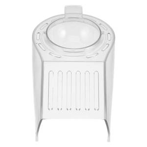 lot 4328 image: VINTORKY Replacement Popcorn Machine Cover Lid Transparent Heat Resistant Popcorn Maker Accessory Secure Fit Spill Prevention Easy Clean for Standard Machines 6.29X3.93X3.74In
