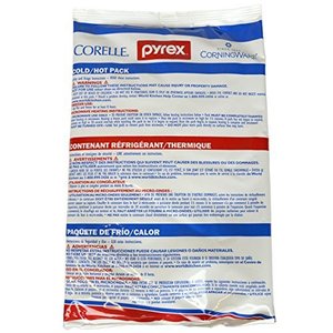 lot 4343 image: Pyrex Ice Pack - Large ColdHot Pack - Original Genuine Pyrex (2-Pack)