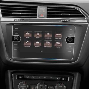 lot 4345 image: TTCR-II Compatible with Volkswagen Arteon 2019-2024 Atlas Screen Protector Tiguan 2018-2024 and Golf GTI 2018-2021, 8-Inch Touchscreen Tempered Glass Protective Film (For VW SE SEL Models)