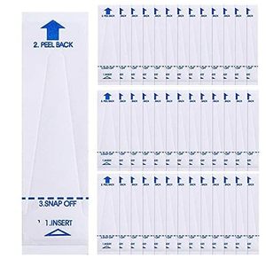 lot 4384 image: 100 Pack Thermometer Probe Covers - Disposable Universal Digital Oral Rectal Thermometer Covers Thermometers Sleeve