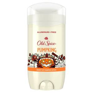 lot 4459 image: Old Spice Aluminum Free Deodorant for Men, Holidudes Limited Edition, 247 Holiday Freshness, Odor Protection, Stocking Stuffer, PumpKing Pumpkin Spice Scent, 3.0 oz