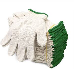 lot 6274 image: Evridwear Cotton Polyester String Knit Shell Safety Protection Work Gloves for Painter Mechanic Industrial Warehouse Gardening Construction Men & Women 12 Pairs, no Dots, XLarge Size