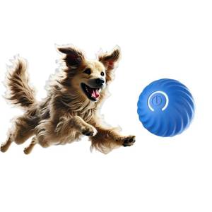 lot 6383 image: Interactive Dog Ball, Blue 2.2 Inch Electric Dog Toy for SmallMedium Dogs, Automatic Moving Electric Rolling Dog Toy, Ideal Gift for Dog Owners Seeking Interactive Rolling Ball