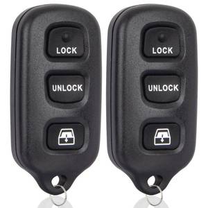 lot 6398 image: Key Fob Keyless Entry Remote Control Compatible with Toyota 1999-2009 4Runner2001-2007 Sequoia Car Key Replacement for HYQ12BBX HYQ12BAN, 2-Pack