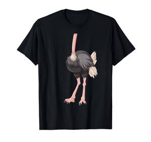 lot 6426 image: Port and company size M Ostrich Shirt Adult Men Women Kids Ostrich Costume T-Shirt