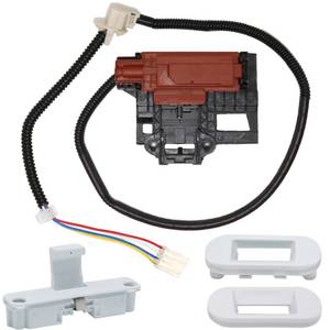 lot 6447 image: Washer Door Lid Lock Switch Assembly, Replacement for Whirlpool Cabrio Washer Maytag Centennial Amana Kenmore Washers, Replace W10238287 W10404050