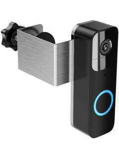lot 6483 image: Stouchi Blink Doorbell Mount No Drill, Anti Theft Blink Video Doorbell Camera Mount for Apartments, Doorbell Mount Bracket Holder Kit, Doorbell Security System Accessories, Not Block Doorbell Sensor