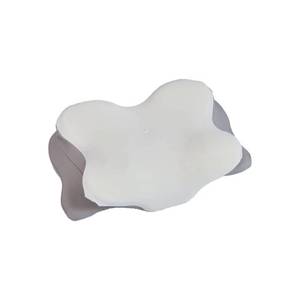 lot 7355 image: Fyova Neck Pillow Patented Contour Design with Premium Memory Foam for Neck Pain Relief Adjustable for All Sleepers