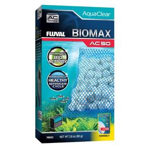 lot 8327 image: Fluval - BIOMAX for AC50 Power Filter, 2.8 oz  80 g �� for Use in Freshwater & Saltwater Aquariums