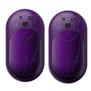 lot 8349 image: AI Hand Warmers Rechargeable 2 Pack, 6000mAh Electric Pocket Heater with 20H Heating, 3 Levels, Snap-On 2-in-1 Design, Winter Gift for Men & Women, Hiking, Hunting, Outdoor