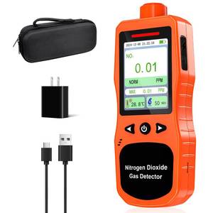 lot 8385 image: ZYKYCX Portable Nitrogen Dioxide Gas Detector, 0-50PPM NO2 Monitor, Rechargeable Nitrogen Dioxide Meter for 16H Battery Life, NO2 Air Quality Meters with Alerts, Electrochemical Sensor